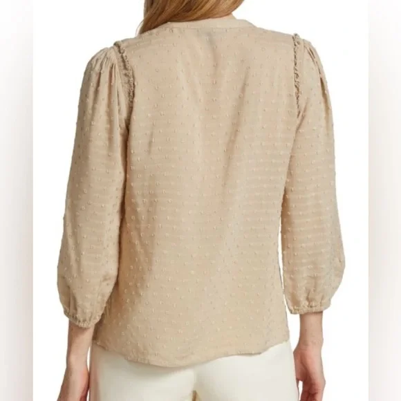 Paige | Shaylene Clip Dot Top (L) - Picture 3 of 7